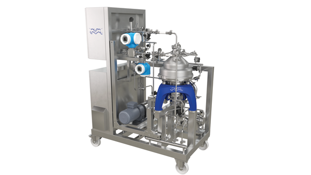 cell harvesting centrifugation pilot scale