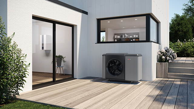 Residential heat pump case story WOLF